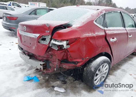 2018 Nissan Sentra Sv z USA, uszkodzony, nr VIN 3N1AB7AP5JY284139